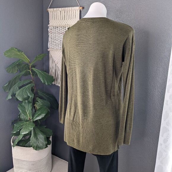 H&M Long Green Sweater - Picture 3 of 7